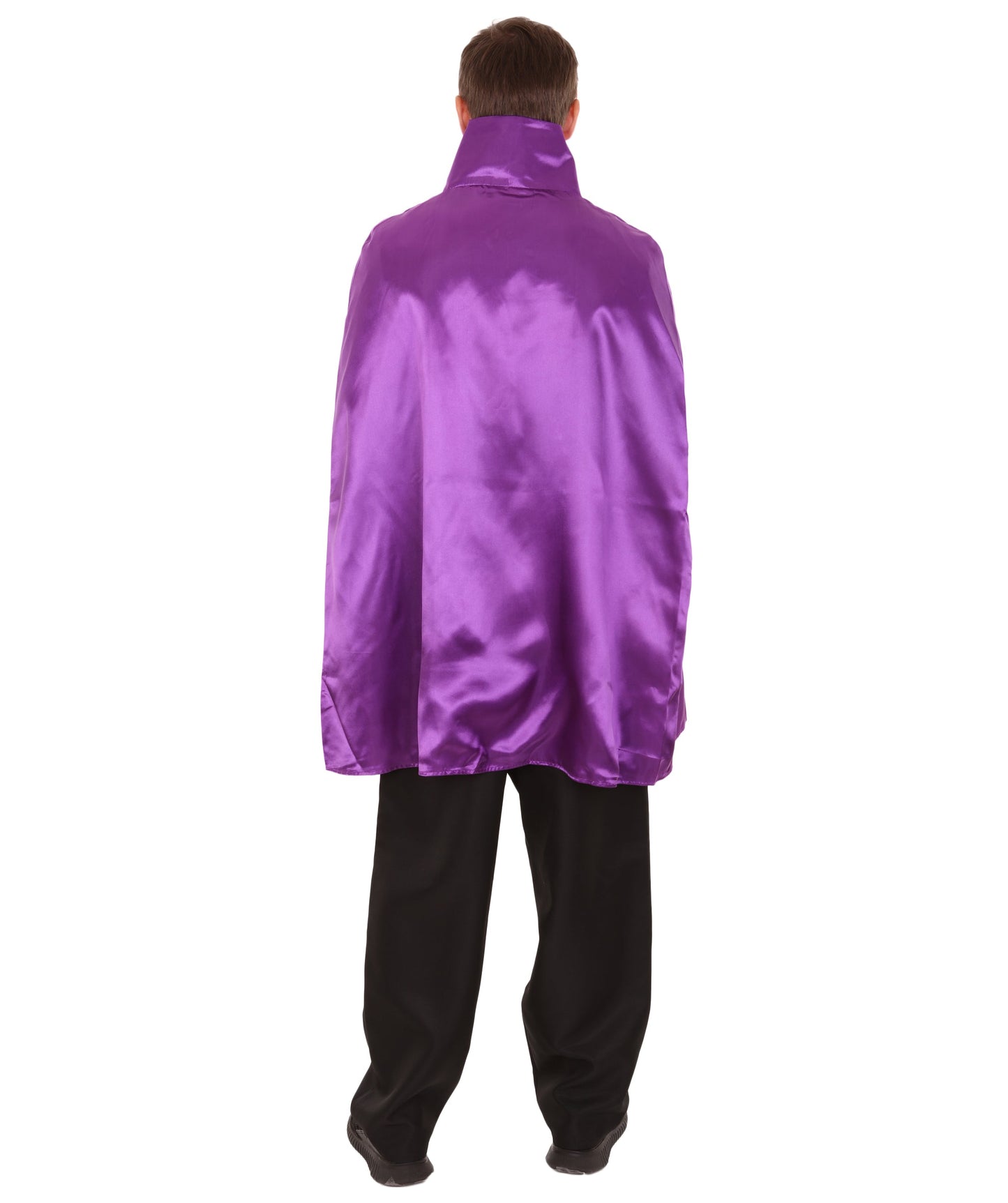 Lilac/Black Reversible Vampire Cape Costume