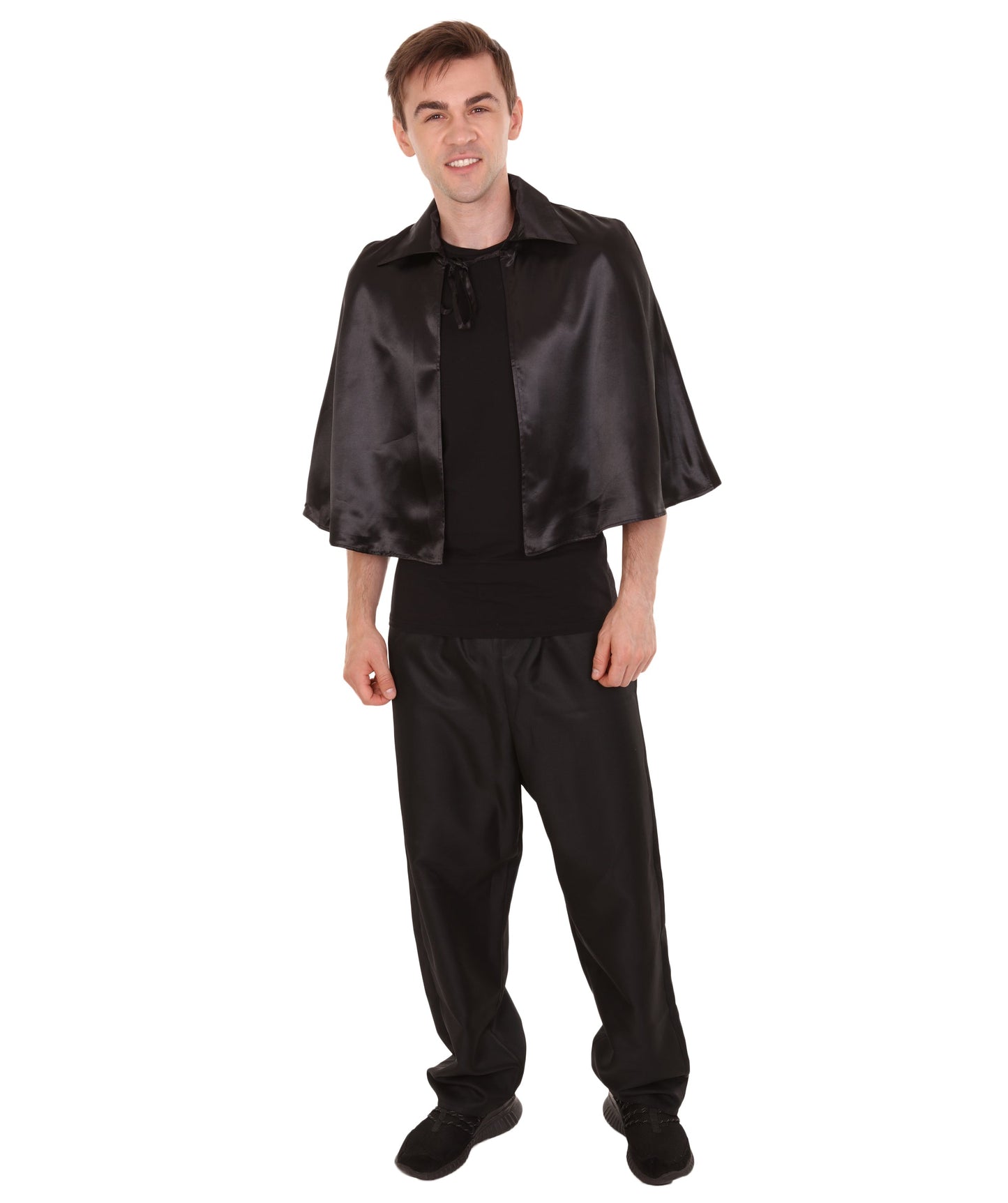 Black Vampire Cape Costume