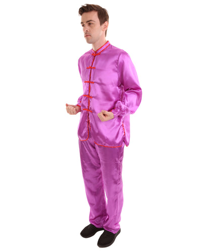 Neon Purple Traditional Kung Fu Costume