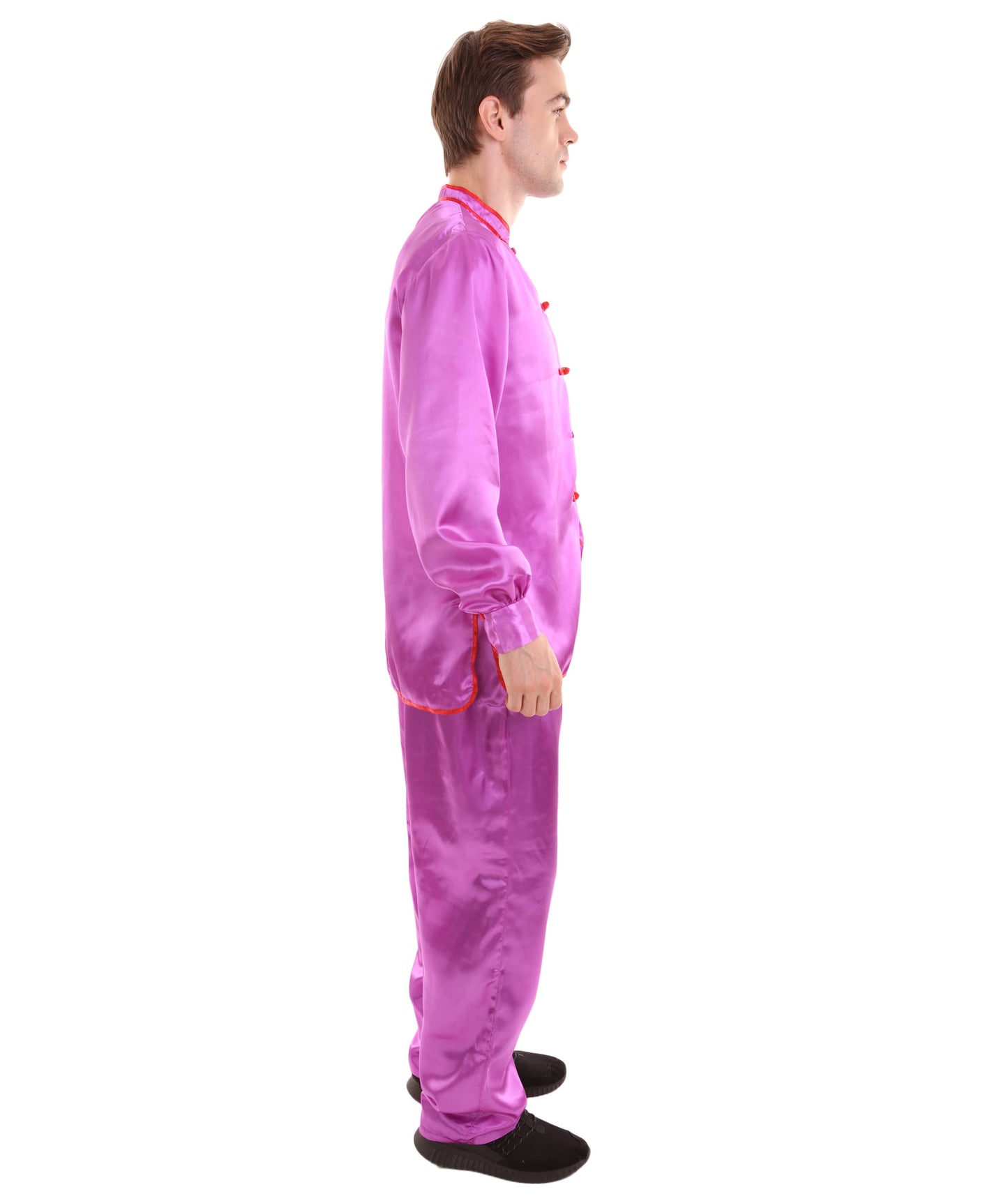 Neon Purple Traditional Kung Fu Costume