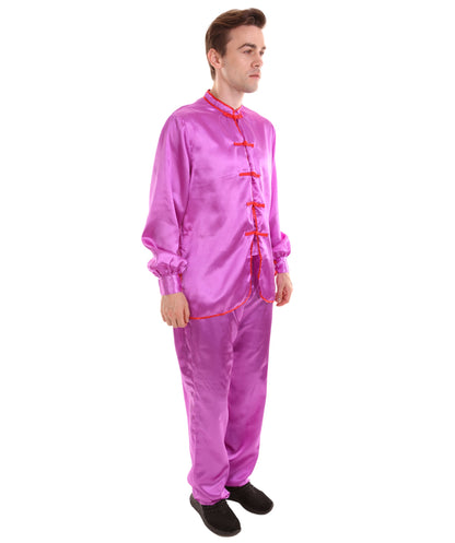 Neon Purple Traditional Kung Fu Costume