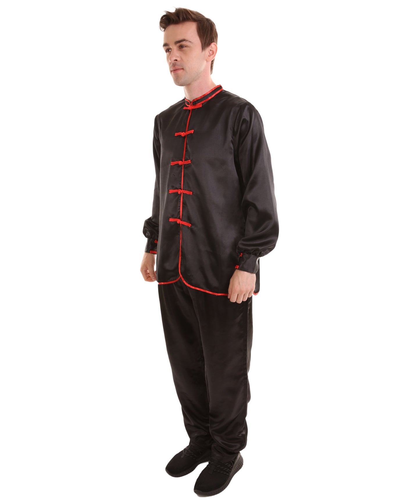 Black Chinese Traditional Kung Fu Costume