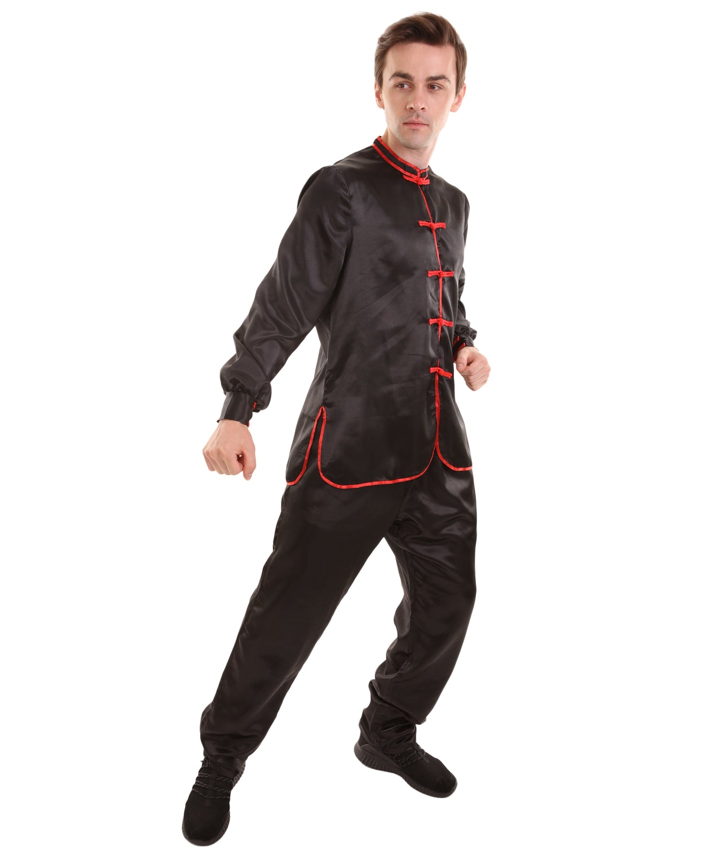 Black Chinese Traditional Kung Fu Costume