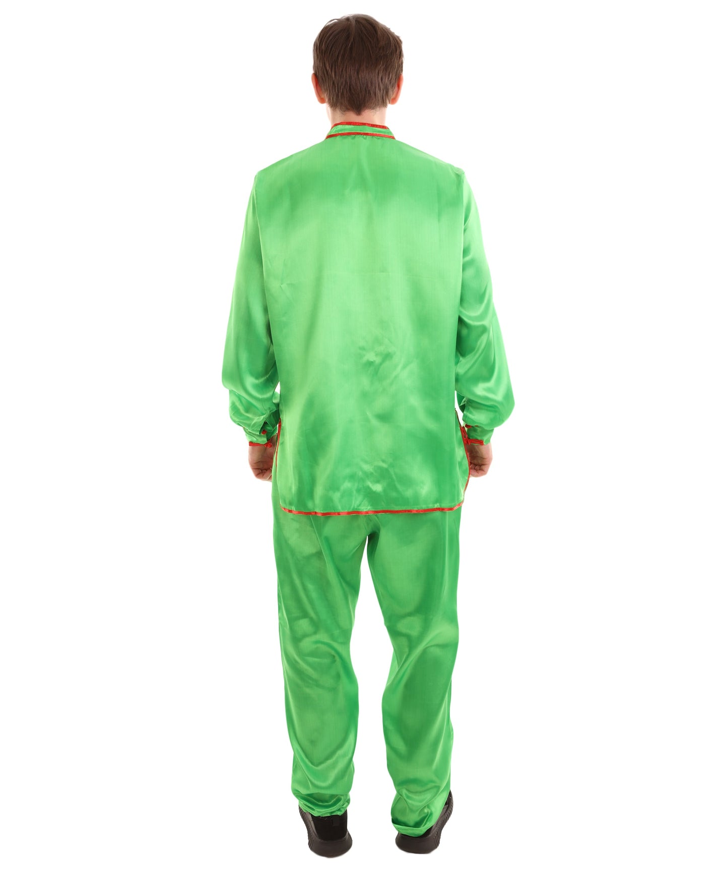 Light Green Chinese Traditional Kung Fu Costume