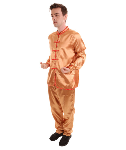 Copper Chinese Traditional Kung Fu Costume