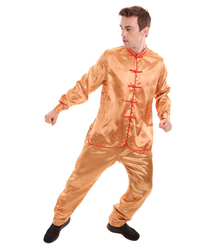 Copper Chinese Traditional Kung Fu Costume