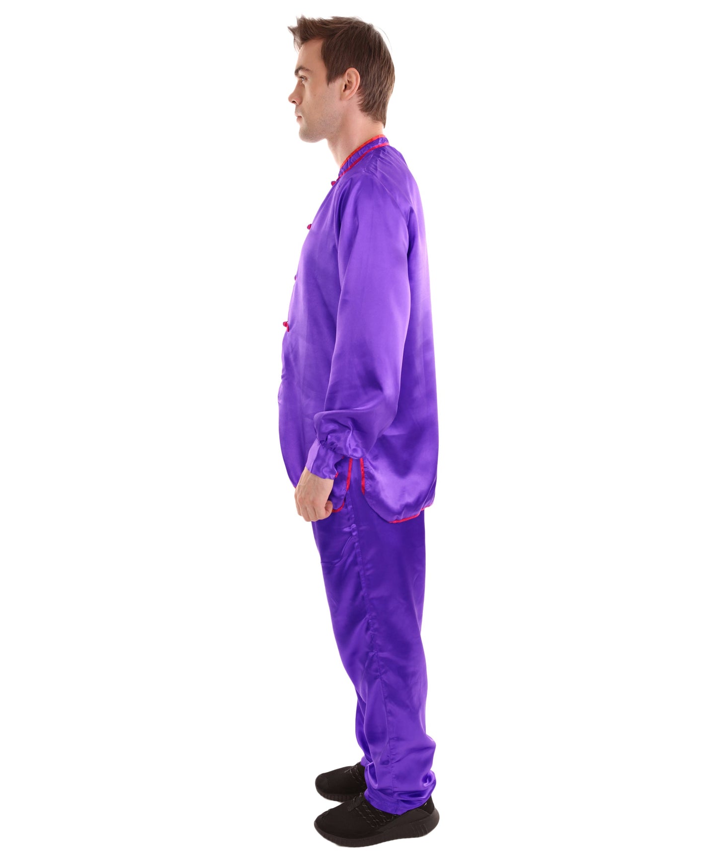 Dark Purple Traditional Kung Fu Costume