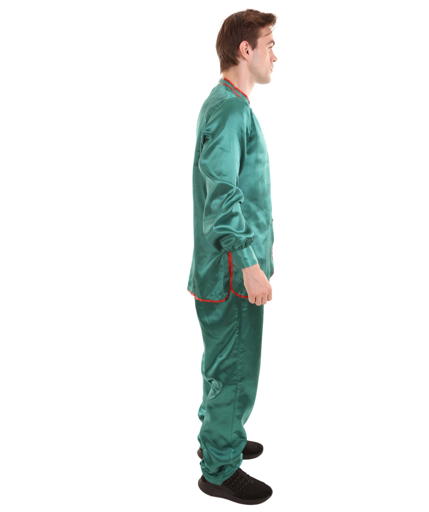 Green Chinese Traditional Kung Fu Costume