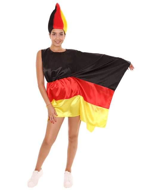 German Flag Dress Costume