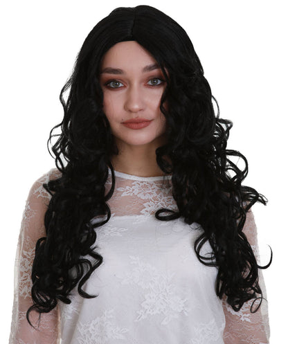 women's black wig