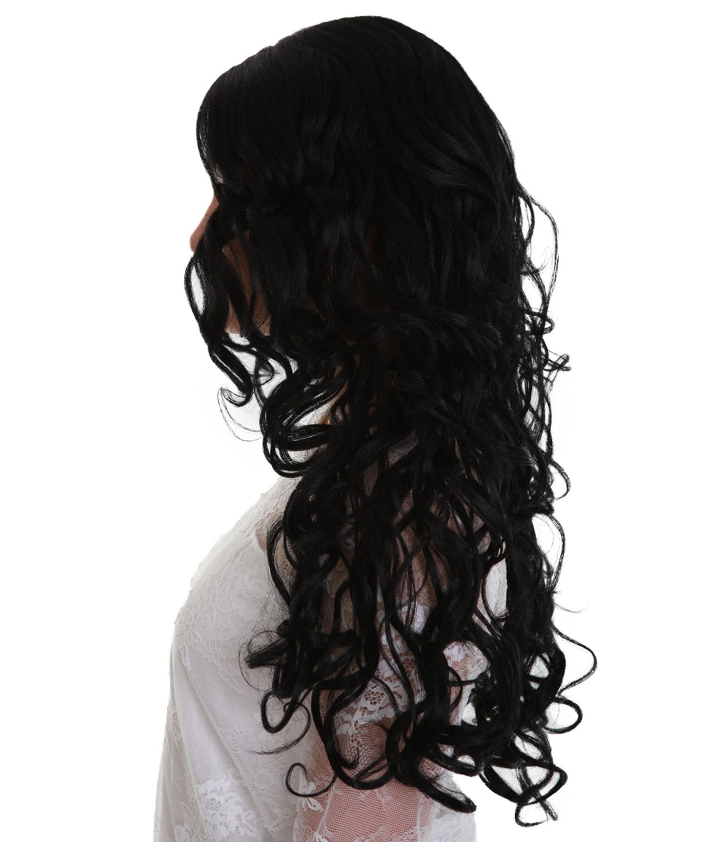 women's black wig