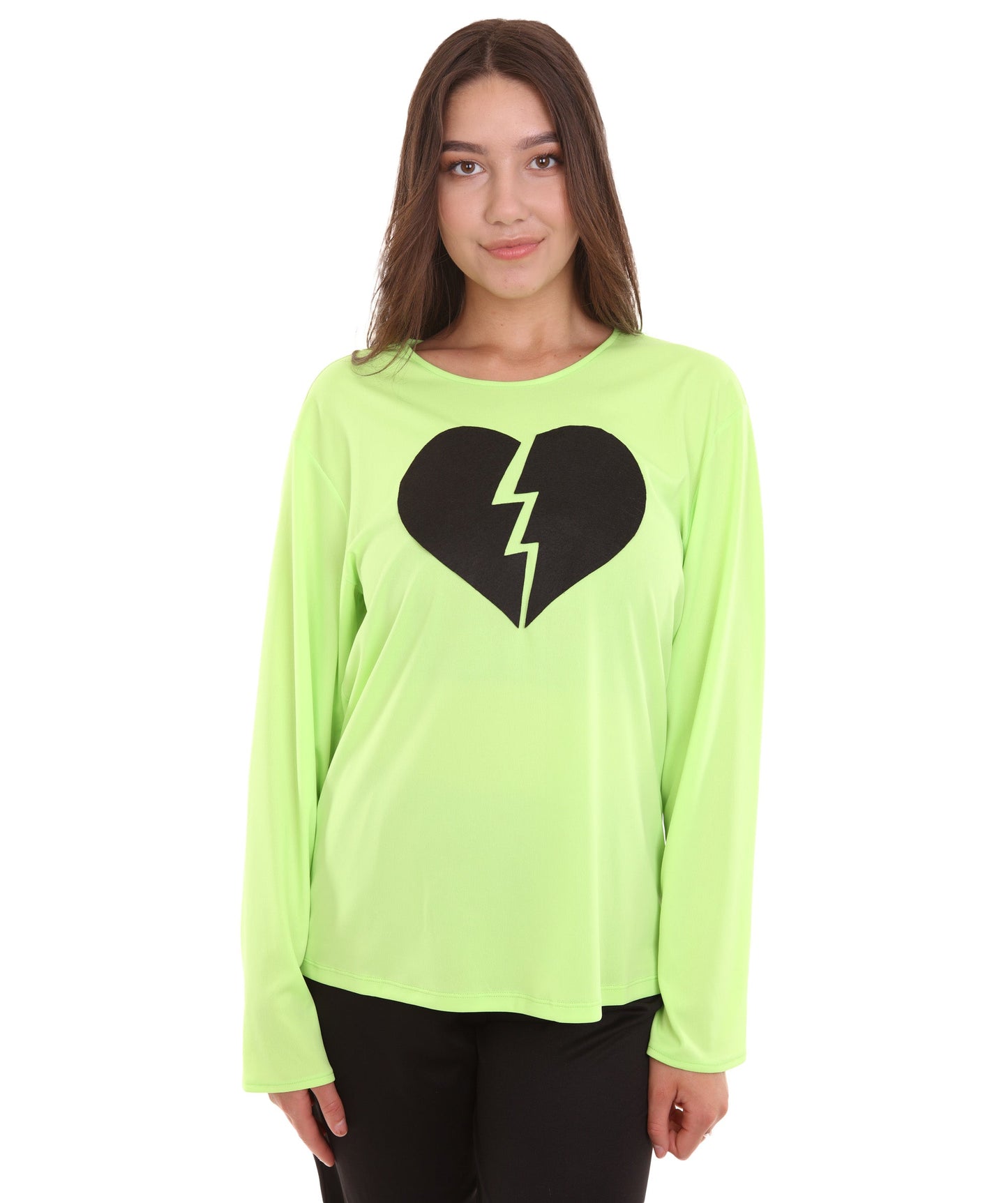 Lime Broken Heart Costume