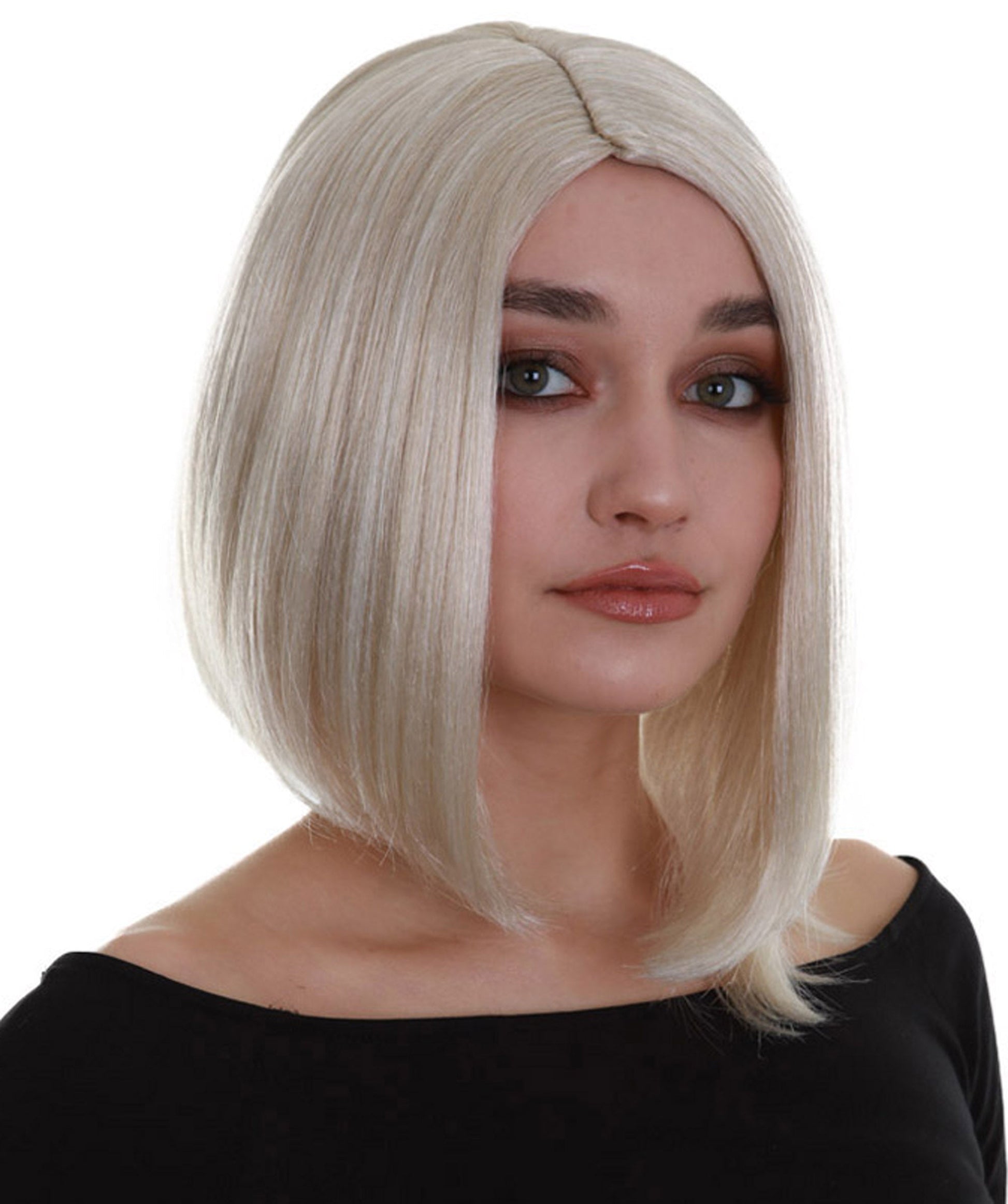 Natural Blonde Color Silk Bob