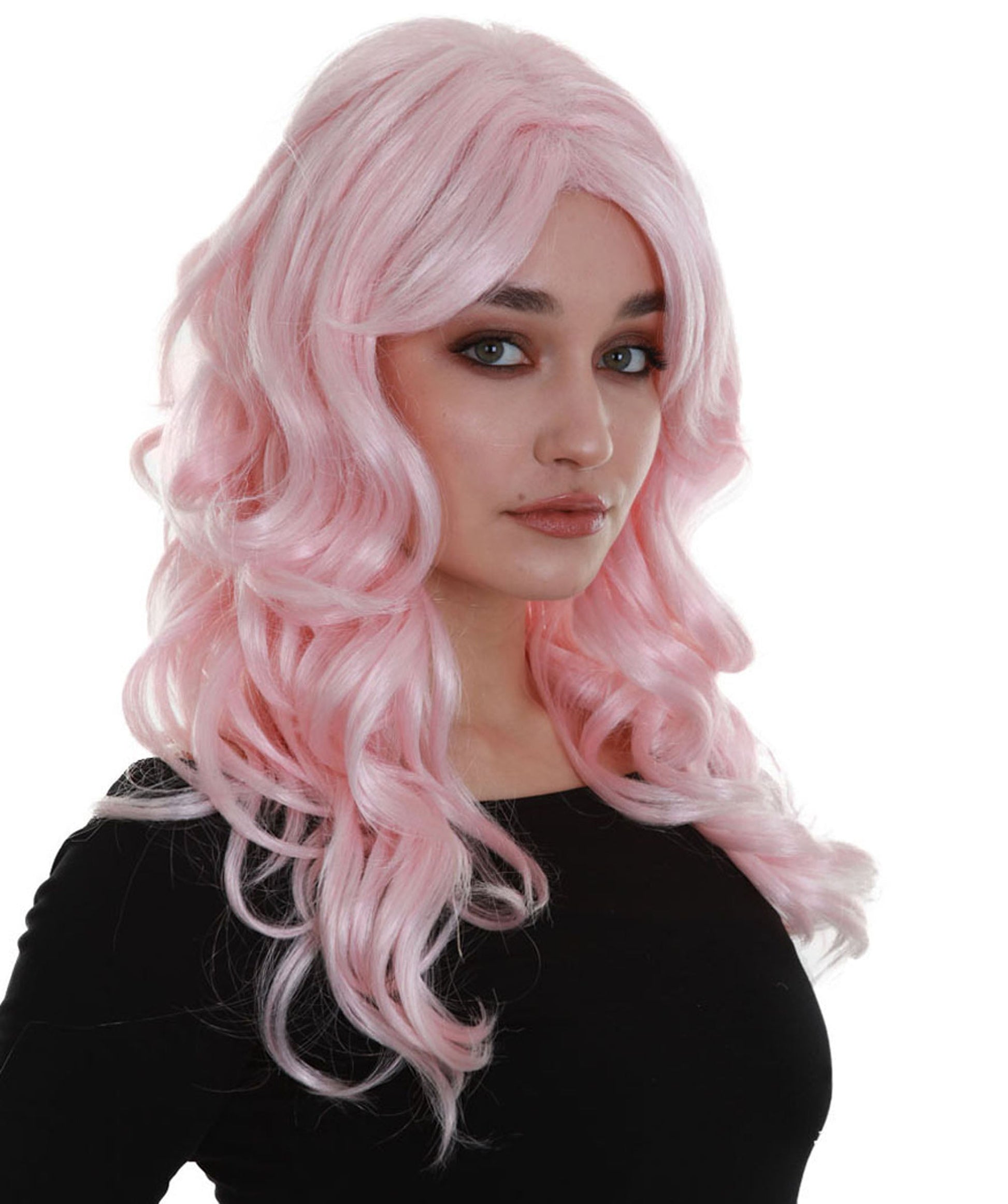 Pink Iconic Tori Wavy Wig