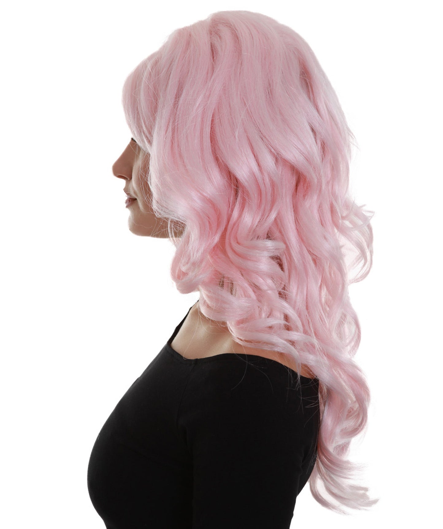 Pink Iconic Tori Wavy Wig