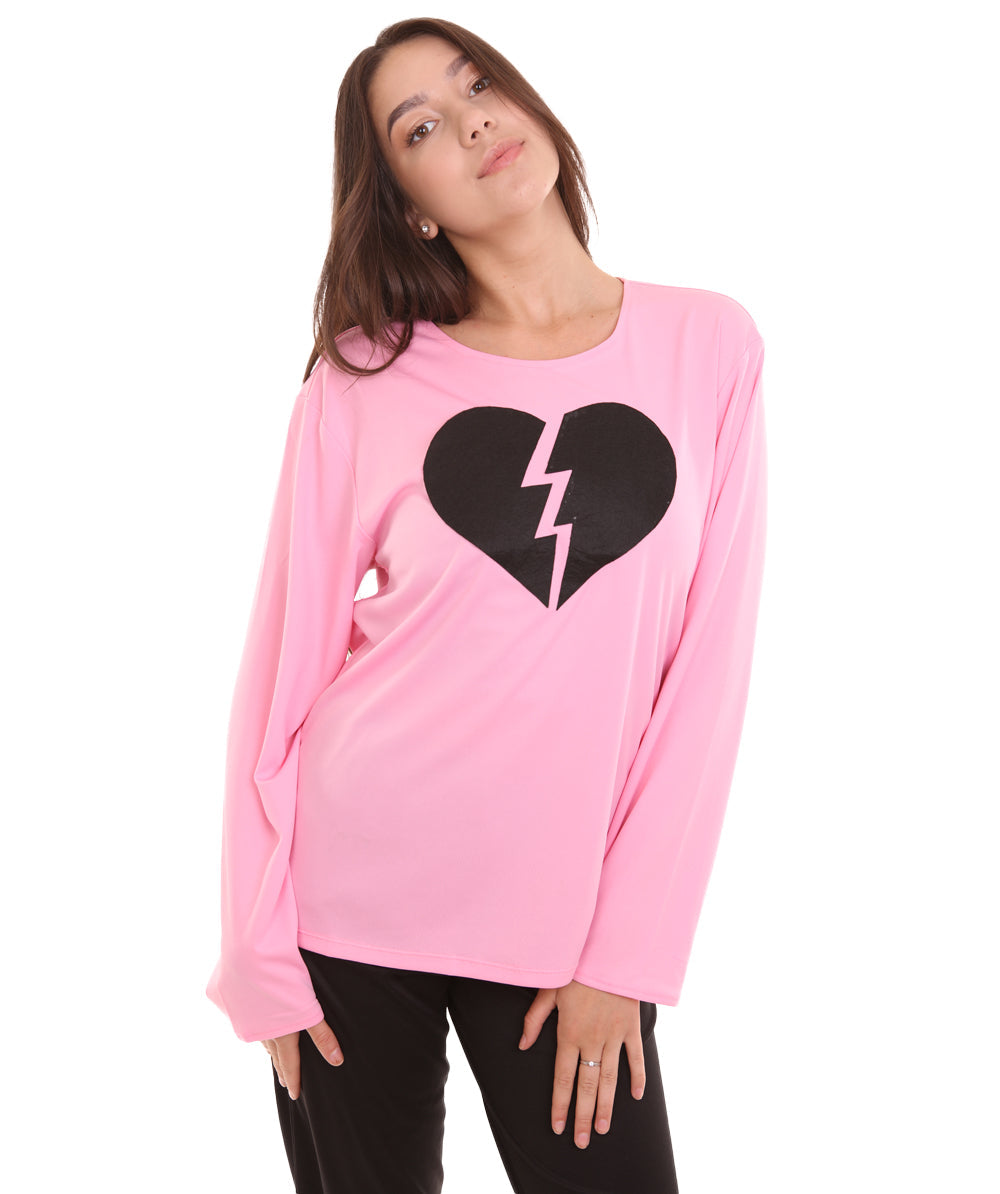 Pink Broken Heart Costume