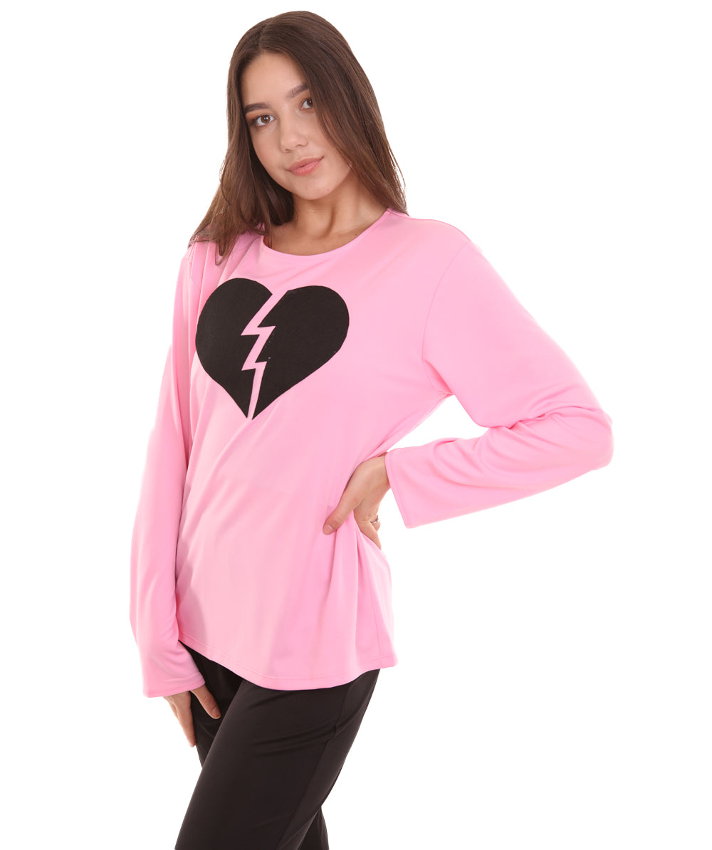 Pink Broken Heart Costume