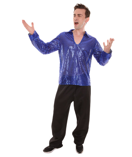 Disco Sequin Shirt Costume