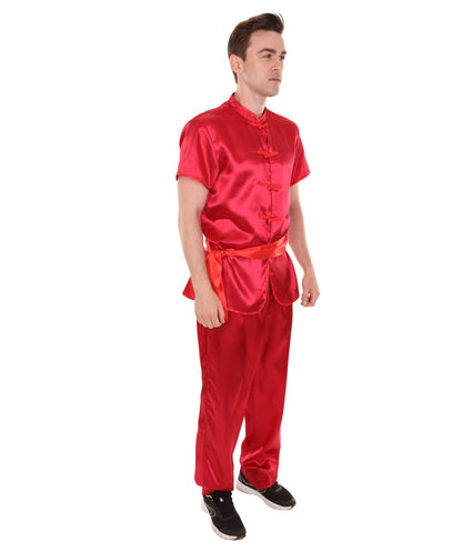 Men's Traditional Kung Fu International Costume | Multiple Color Options Fancy Costume