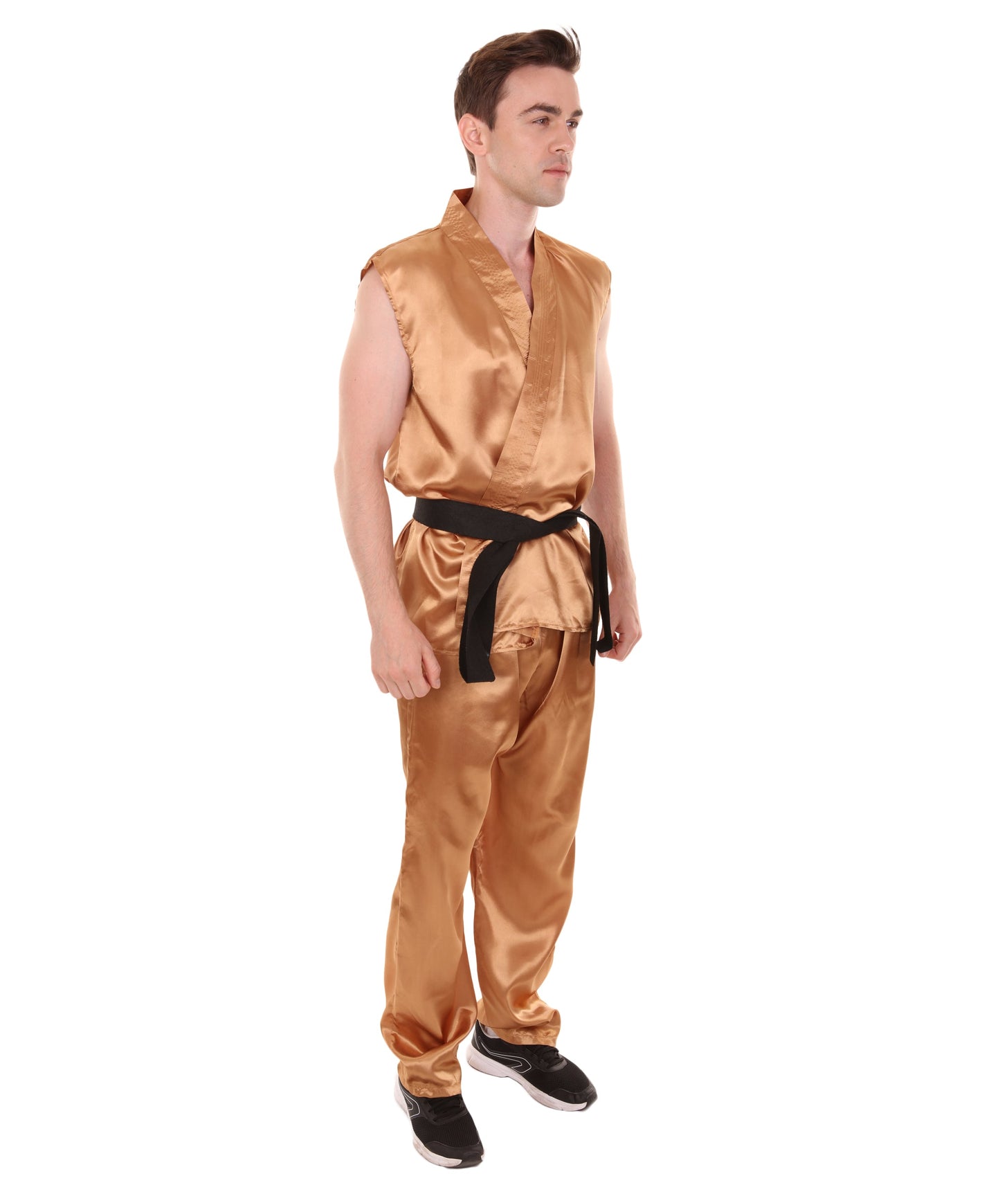 Brown Men's Karate Fancy Costume