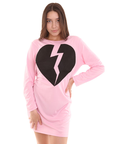 Broken Heart Light Pink Costume