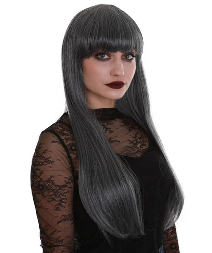 Dark Grey Color Midnight Wig