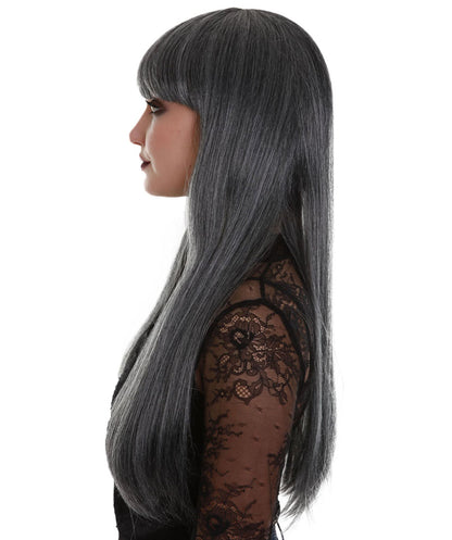 Dark Grey Color Midnight Wig