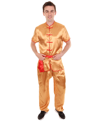 Men's Traditional Kung Fu International Costume | Multiple Color Options Fancy Costume