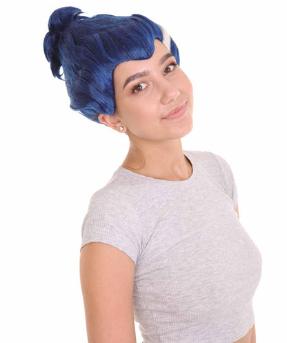 Monster Family Blue Wig