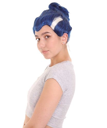 Monster Family Blue Wig