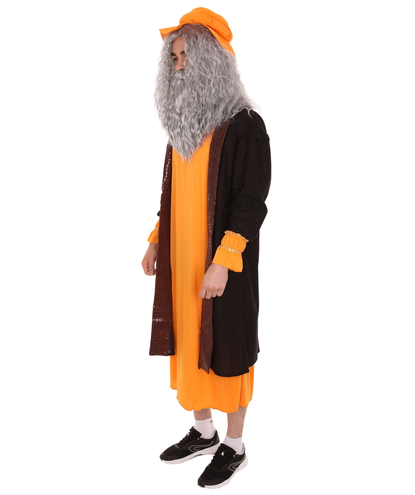 Orange Leonardo Da Vinci Painter Artist Costume 