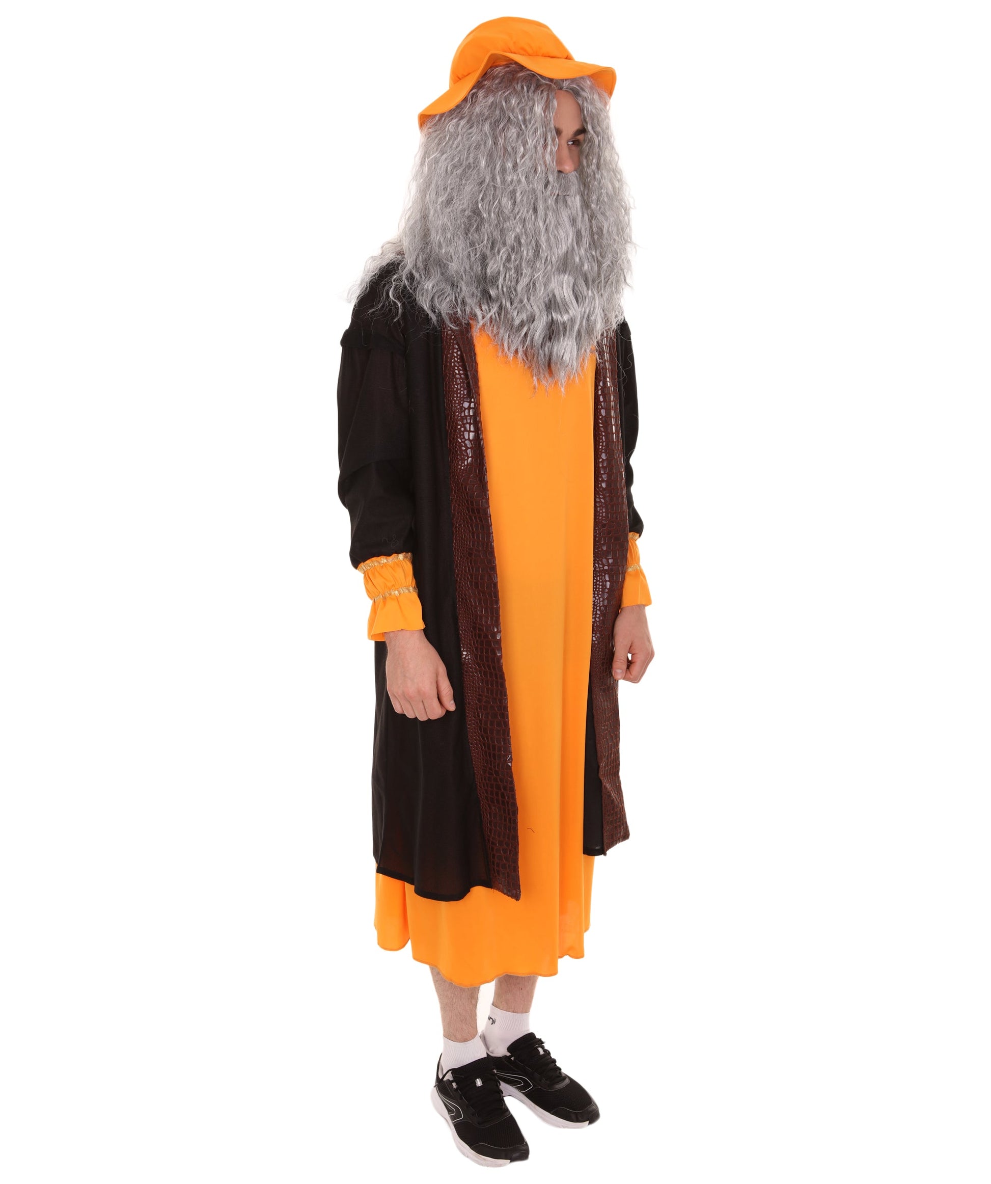 Orange Leonardo Da Vinci Painter Artist Costume 