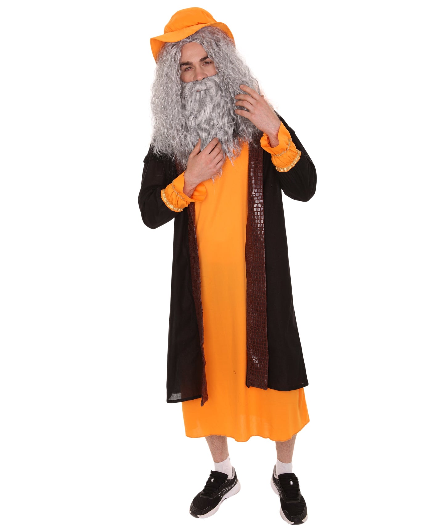 Orange Leonardo Da Vinci Painter Artist Costume 