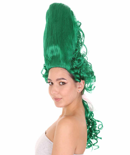 Green Rococo Updo Wig