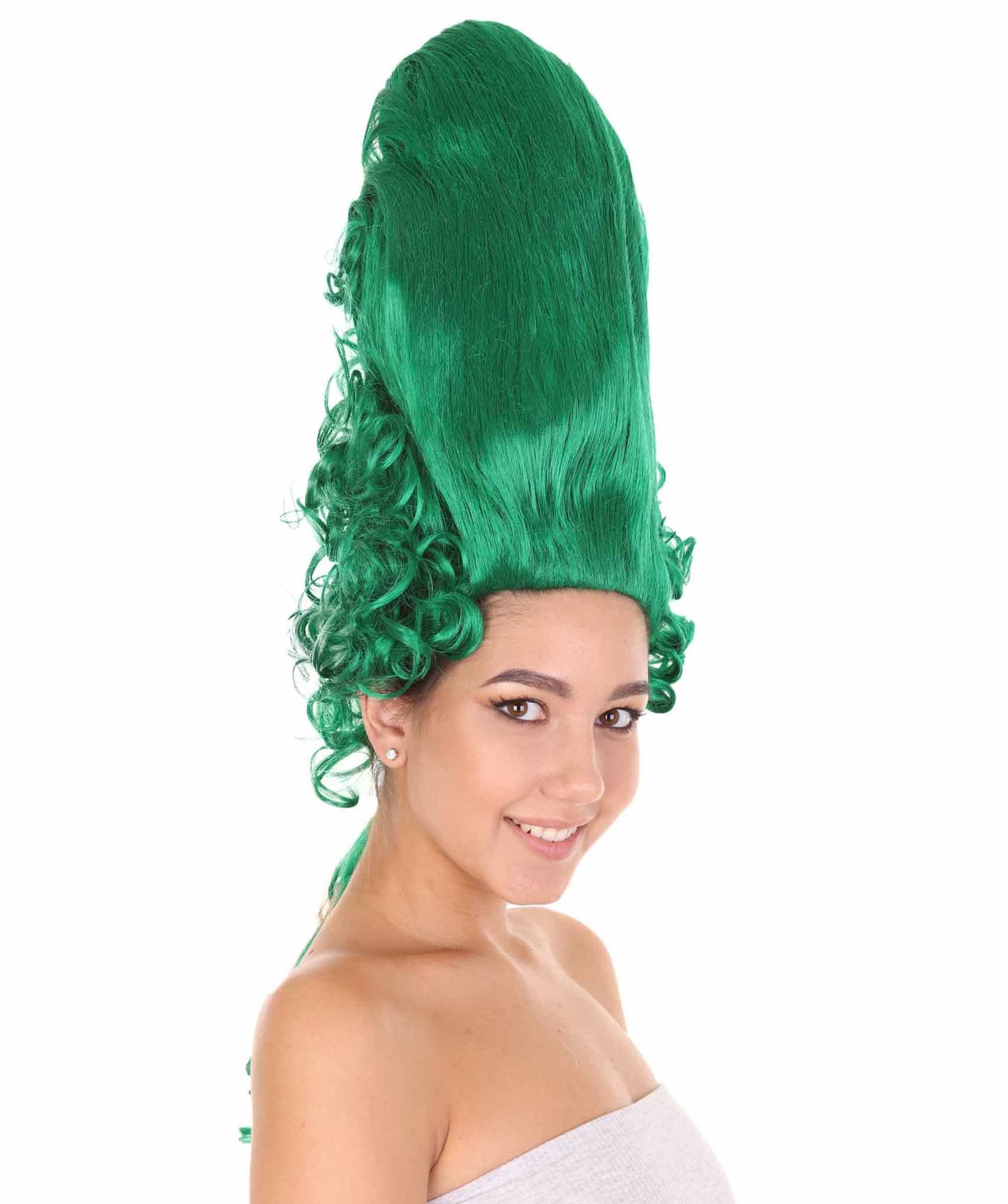 Green Rococo Updo Wig