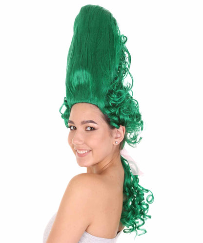 Green Rococo Updo Wig