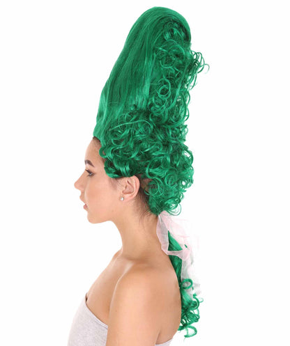 Green Rococo Updo Wig