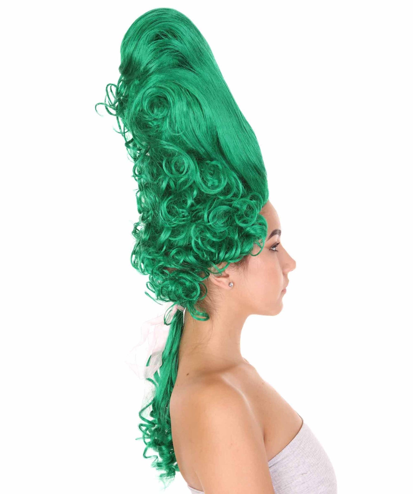 Green Rococo Updo Wig