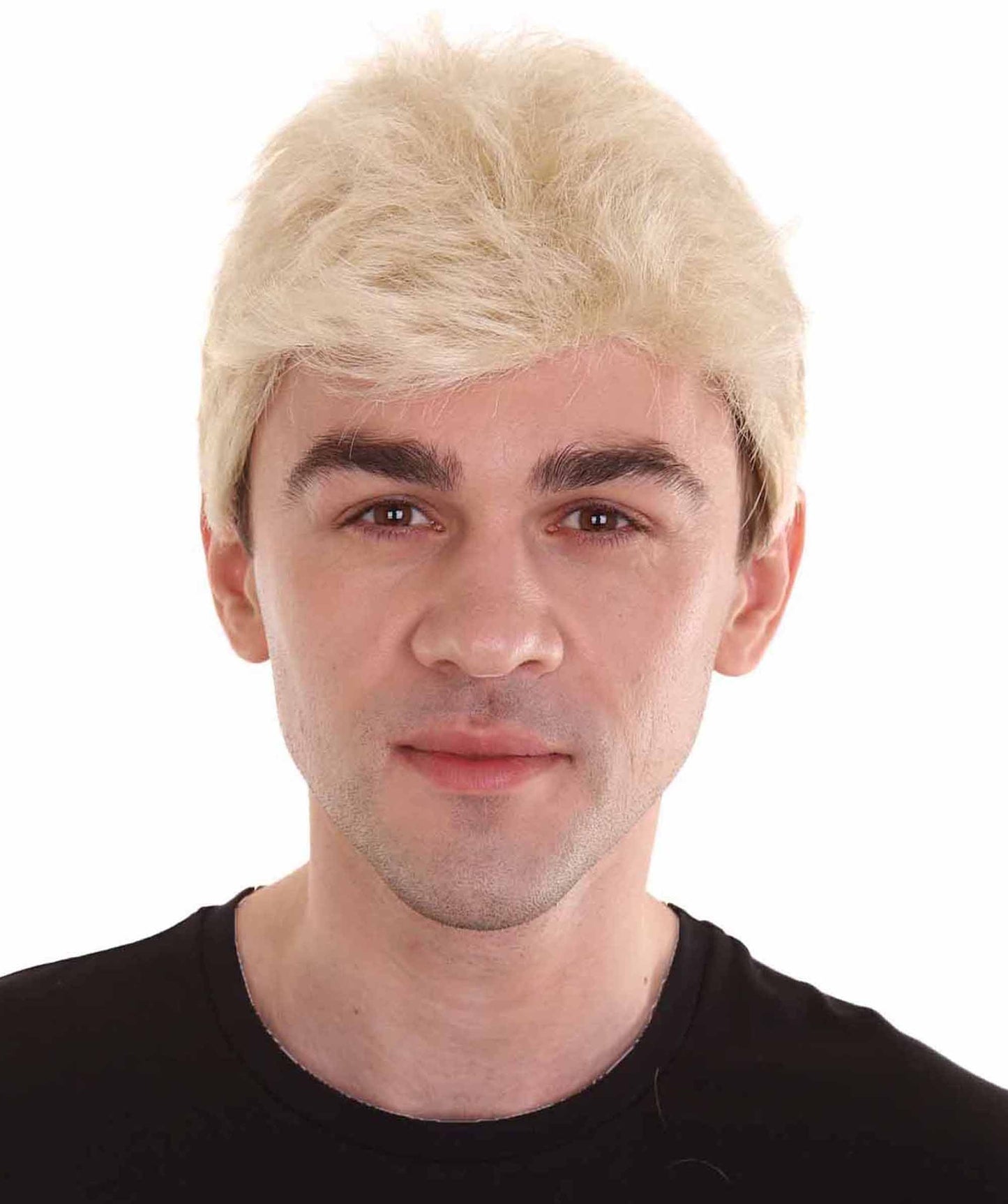 Blonde Men Fancy Wig