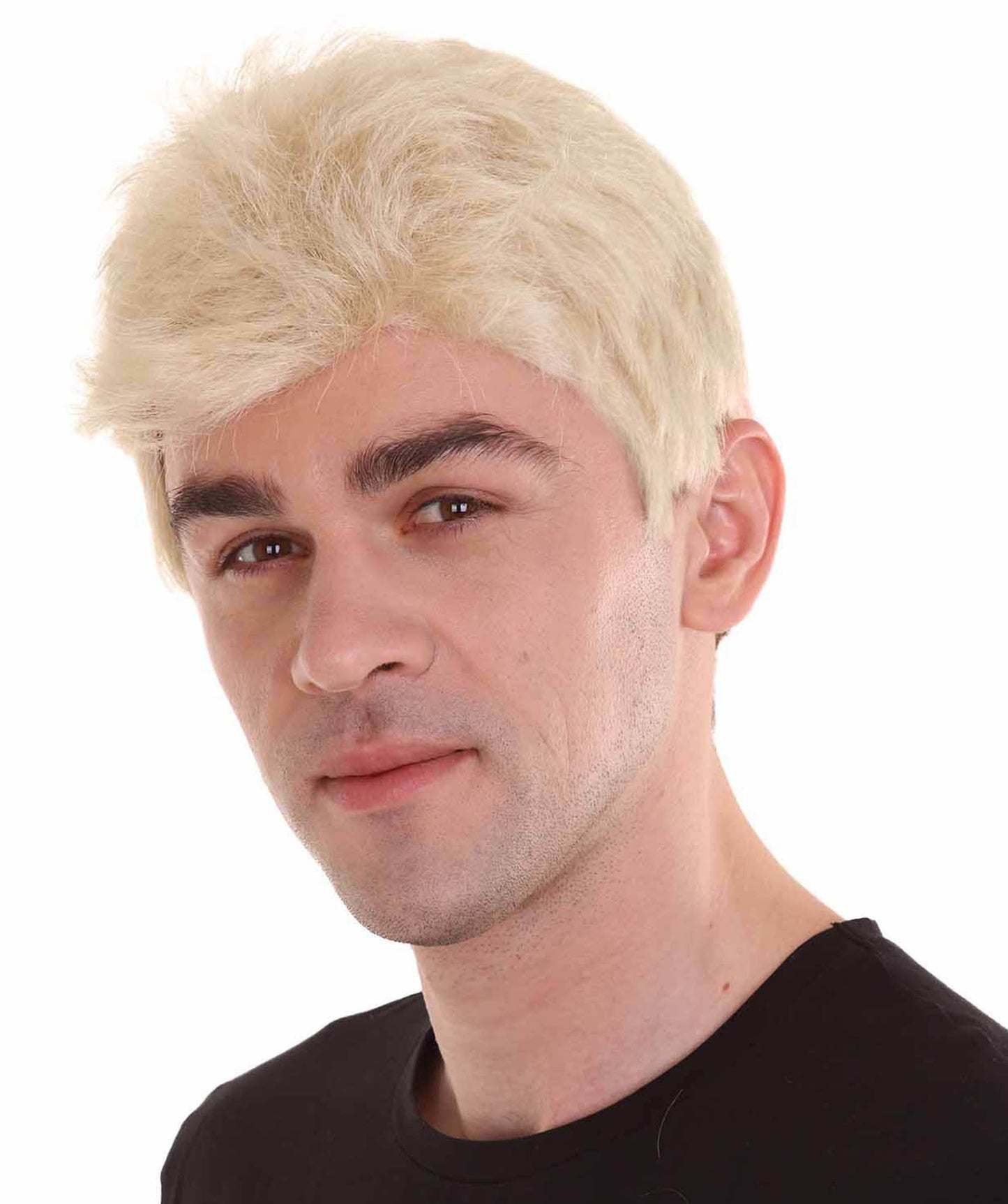 Blonde Men Fancy Wig