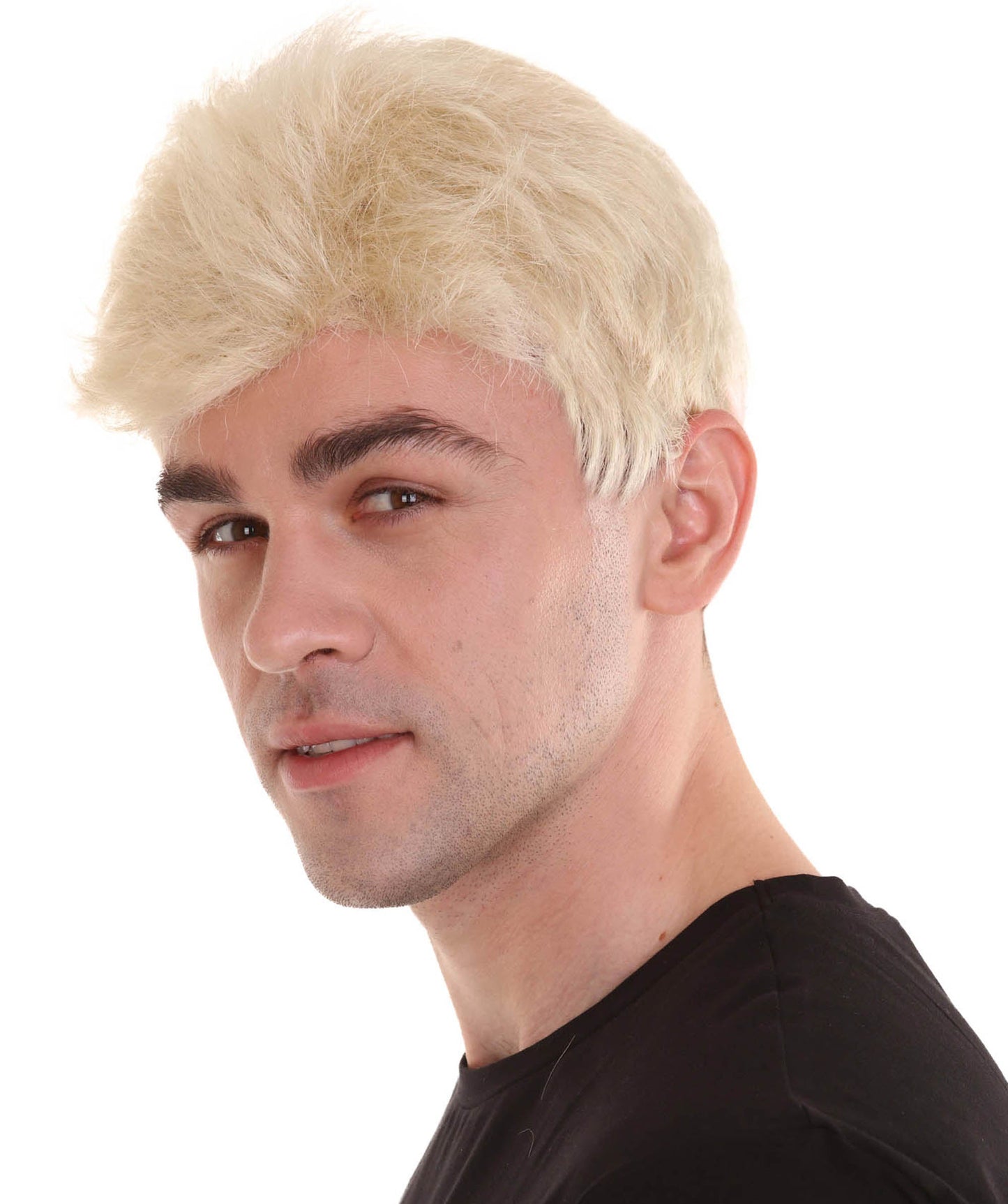 Blonde Men Fancy Wig