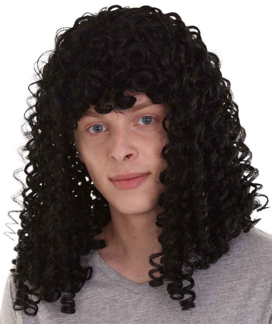 Curly Black Wig