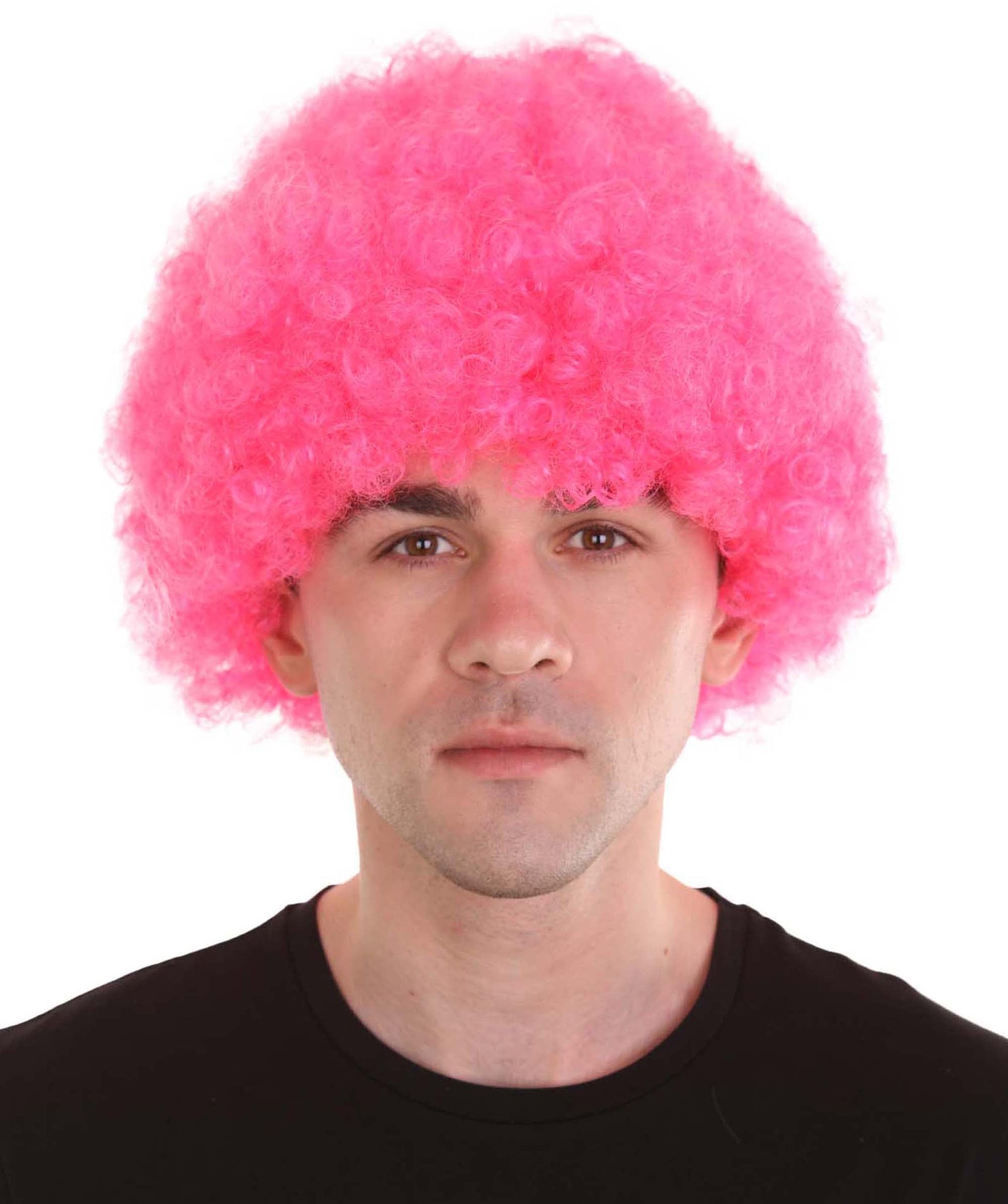 Pink Afro Wig