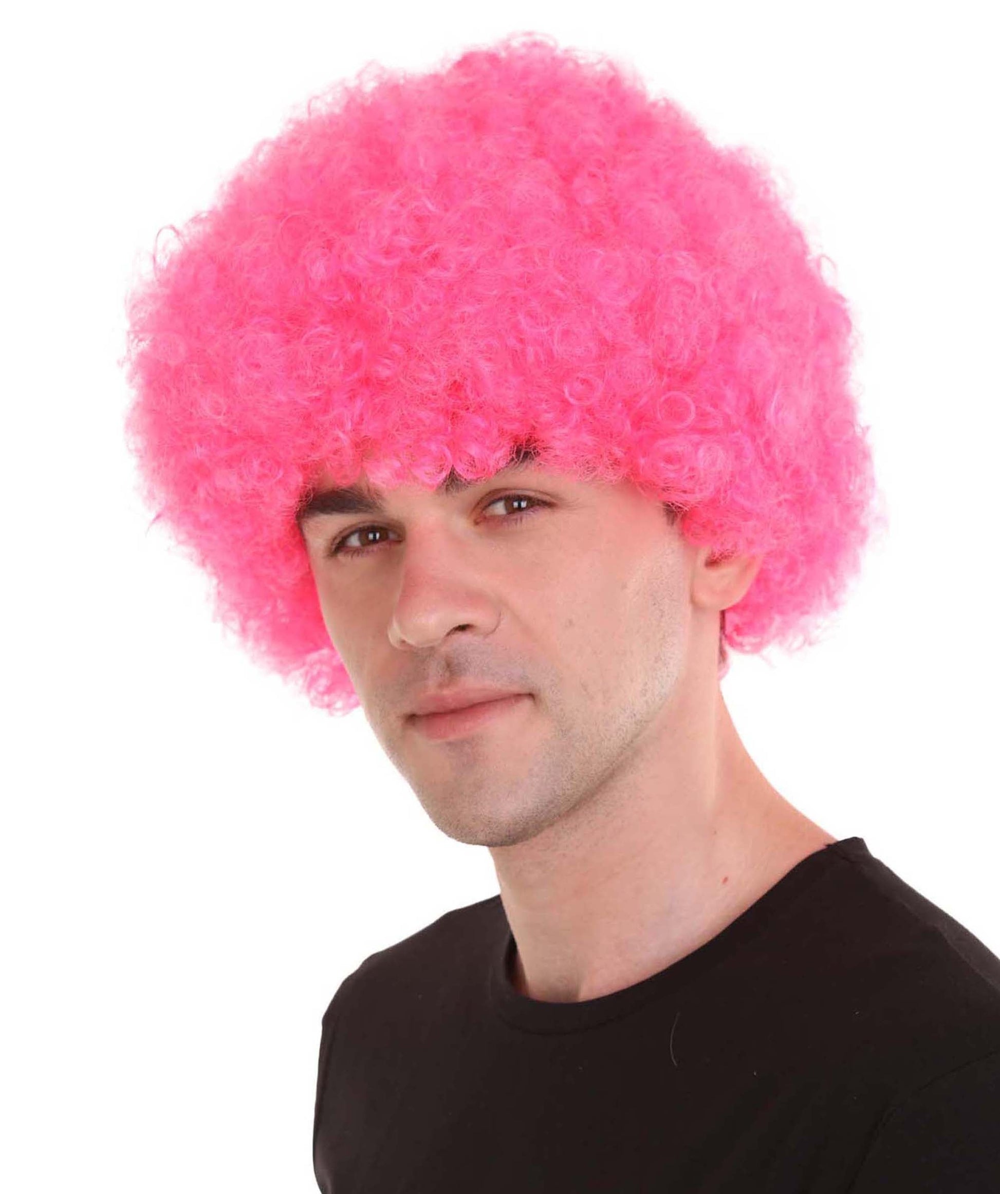 Pink Afro Wig