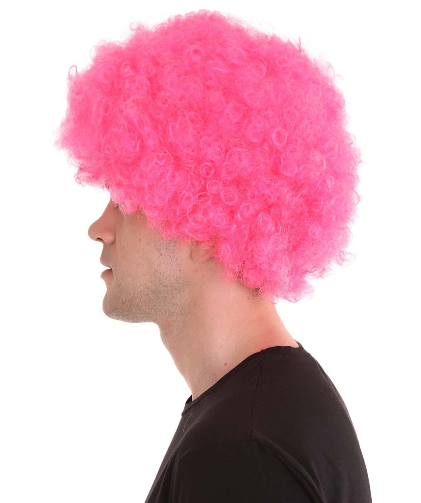 Pink Afro Wig