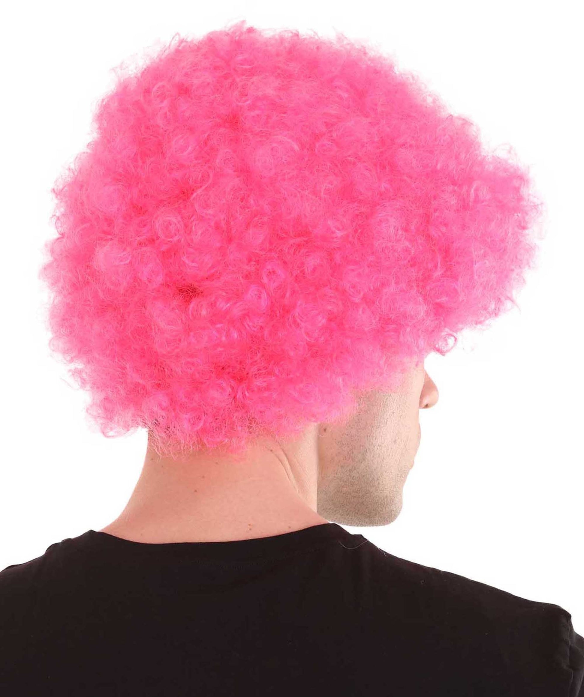 Pink Afro Wig