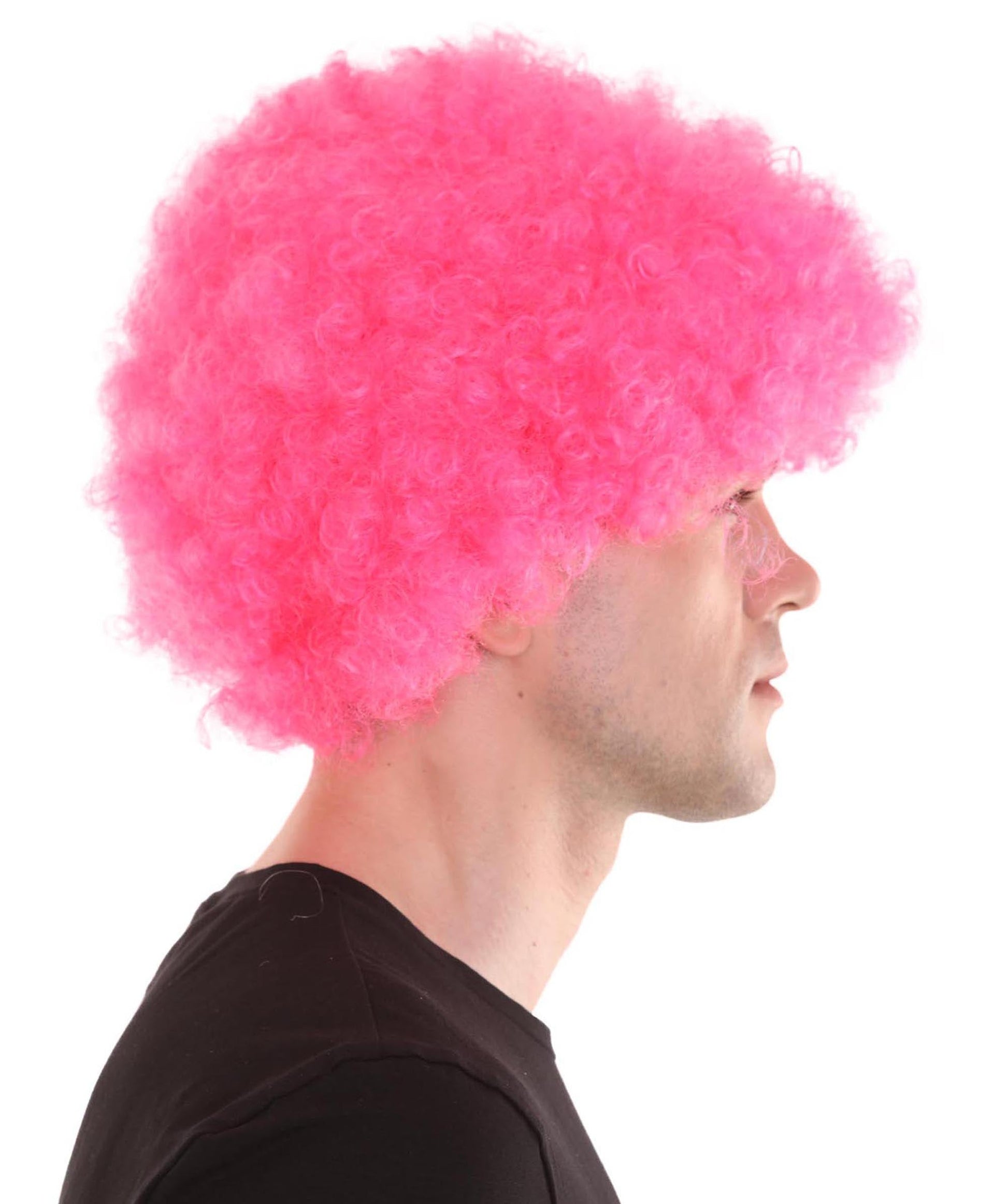 Pink Afro Wig