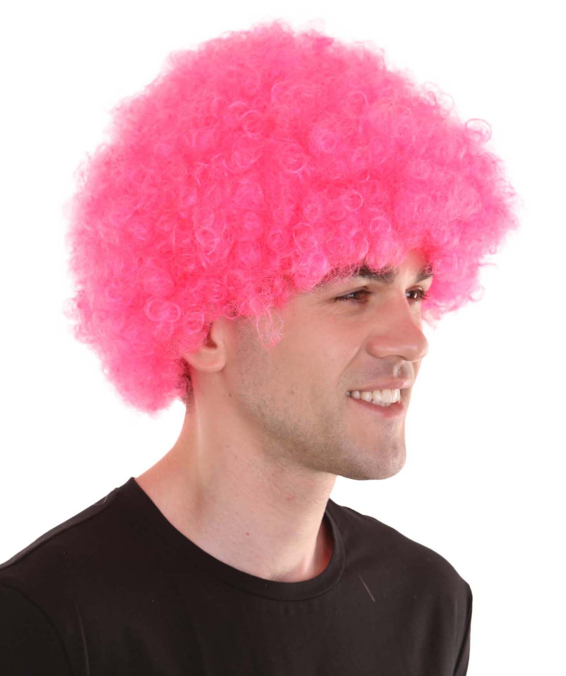 Pink Afro Wig