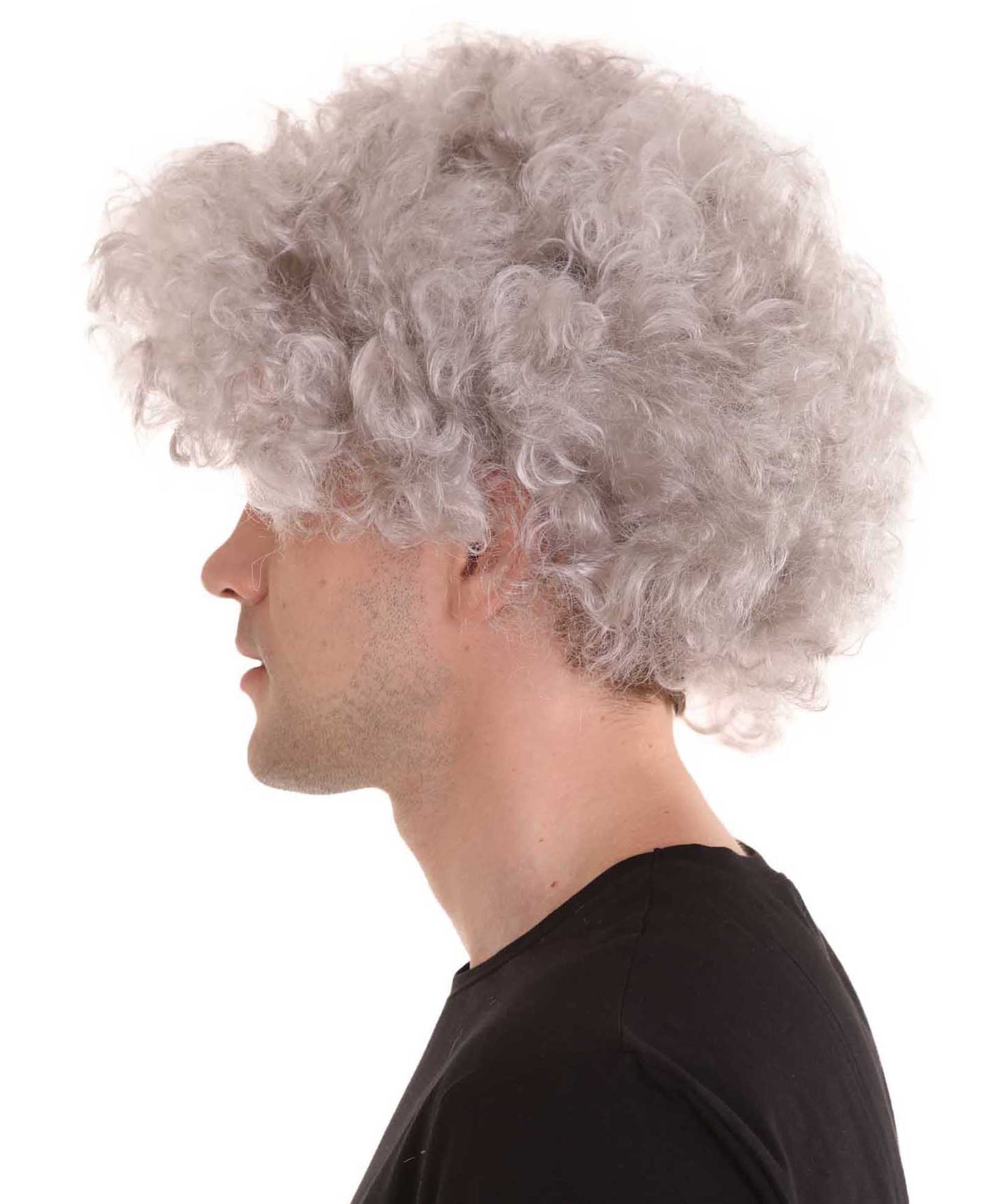 Grey Afro Unisex Wig