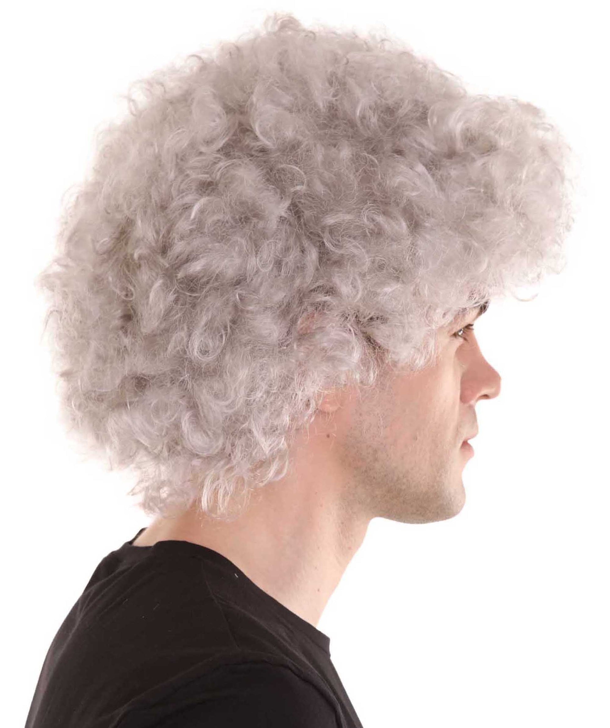 Grey Afro Unisex Wig